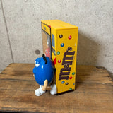 ベンディングマシン型バンク（自動販売機デザイン貯金箱）【M&M’s(エムアンドエムズ)】レッド＆ブルー　アメトイ　ヴィンテージ