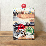 陶器キャンディキャニスター　【M&M's Danbury Mint】レッド　陶器製　ヴィンテージ