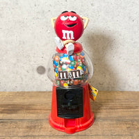 ディスペンサー 【M&M'S（エムアンドエムズ）】　レッド　ガムボールマシンタイプ　アメトイ　インテリア　ヴィンテージ