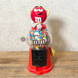 ディスペンサー 【M&M'S（エムアンドエムズ）】　レッド　ガムボールマシンタイプ　アメトイ　インテリア　ヴィンテージ