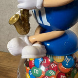 ディスペンサー 【M&M'S（エムアンドエムズ）】ブルー　ガムボールマシンタイプ　アメトイ　インテリア　ヴィンテージ