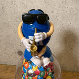 ディスペンサー 【M&M'S（エムアンドエムズ）】ブルー　ガムボールマシンタイプ　アメトイ　インテリア　ヴィンテージ