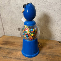 ディスペンサー 【M&M'S（エムアンドエムズ）】ブルー　ガムボールマシンタイプ　アメトイ　インテリア　ヴィンテージ