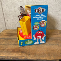 キャンディディスペンサー　リモコンホルダー【M&M’s(エムアンドエムズ)】　レッド　箱付き　アメトイ　ヴィンテージ