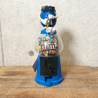 ディスペンサー 【M&M'S（エムアンドエムズ）】ブルー　ガムボールマシンタイプ　アメトイ　インテリア　ヴィンテージ