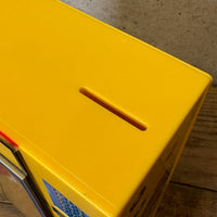 ベンディングマシン型バンク（自動販売機デザイン貯金箱）【M&M’s(エムアンドエムズ)】レッド＆ブルー　アメトイ　ヴィンテージ