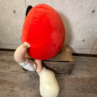 ぬいぐるみ【M&M'S(エムアンドエムズ)】特大　レッド　販促用　ディスプレイ　ヴィンテージ