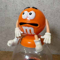 ディスペンサー 【M&M'S（エムアンドエムズ）】オレンジ　ガムボールマシンタイプ　アメトイ　インテリア　ヴィンテージ