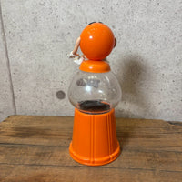 ディスペンサー 【M&M'S（エムアンドエムズ）】オレンジ　ガムボールマシンタイプ　アメトイ　インテリア　ヴィンテージ