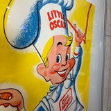 ポスター【Oscar Mayer（オスカーマイヤー）】広告ポスター　Little Oscar（リトル・オスカー）　Wienermobile（ウィンナーモービル）　1950〜60s　ヴィンテージ