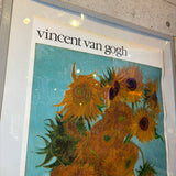 アートポスター【Vincent van Gogh】Éditions Hazan 正規版（AF 233）12本のひまわり　Vase with Twelve Sunflowers, 1888　ヴィンテージ