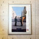 アートポスター【Pink Floyd(ピンク・フロイド)】 Wish You Were Here　Hipgnosis（ヒプノシス）　1975年　