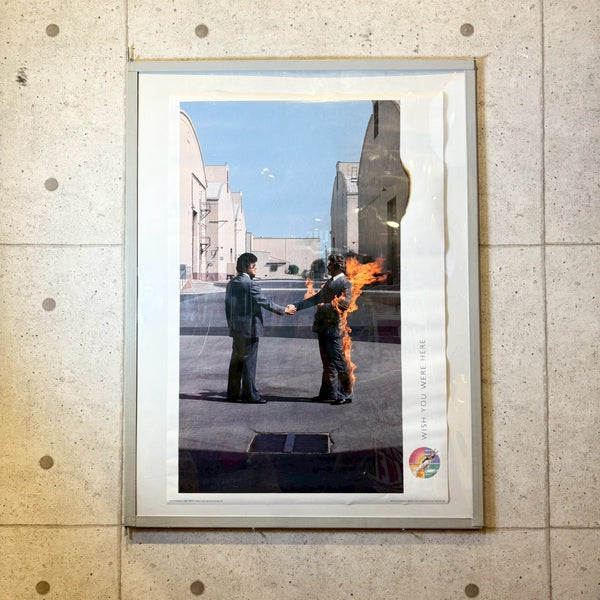 アートポスター【Pink Floyd(ピンク・フロイド)】 Wish You Were Here　Hipgnosis（ヒプノシス）　1975年　