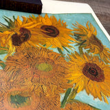 アートポスター【Vincent van Gogh】Éditions Hazan 正規版（AF 233）12本のひまわり　Vase with Twelve Sunflowers, 1888　ヴィンテージ