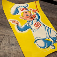 ポスター【Oscar Mayer（オスカーマイヤー）】広告ポスター　Little Oscar（リトル・オスカー）　Wienermobile（ウィンナーモービル）　1950〜60s　ヴィンテージ