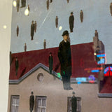アートポスター　【René Magritte(ルネ・マグリット)】Golconda（ゴルコンダ）Flammarion出版　ヴィンテージ