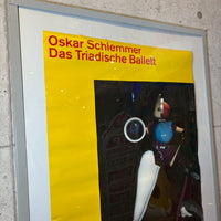 アートポスター【Oskar Schlemmer（オスカー・シュレンマー）】Visions of a New World　展覧会　1933–2000　ノルトライン＝ヴェストファーレン州立美術館　ヴィンテージ　