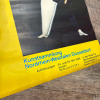 アートポスター【Oskar Schlemmer（オスカー・シュレンマー）】Visions of a New World　展覧会　1933–2000　ノルトライン＝ヴェストファーレン州立美術館　ヴィンテージ　