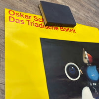 アートポスター【Oskar Schlemmer（オスカー・シュレンマー）】Visions of a New World　展覧会　1933–2000　ノルトライン＝ヴェストファーレン州立美術館　ヴィンテージ　