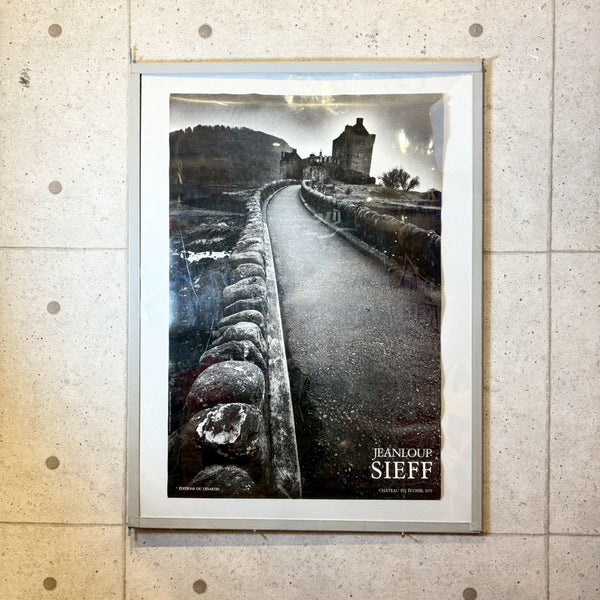 アートポスター【JEANLOUP SIEFF】Château en Roussillon　フォト　モノクロ　ヴィンテージ