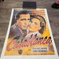 アートポスター【Casablanca(カサブランカ)】映画　1942年　ワーナー・ブラザース　ヴィンテージ
