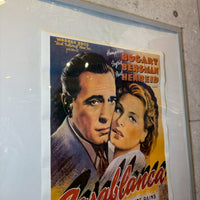 アートポスター【Casablanca(カサブランカ)】映画　1942年　ワーナー・ブラザース　ヴィンテージ