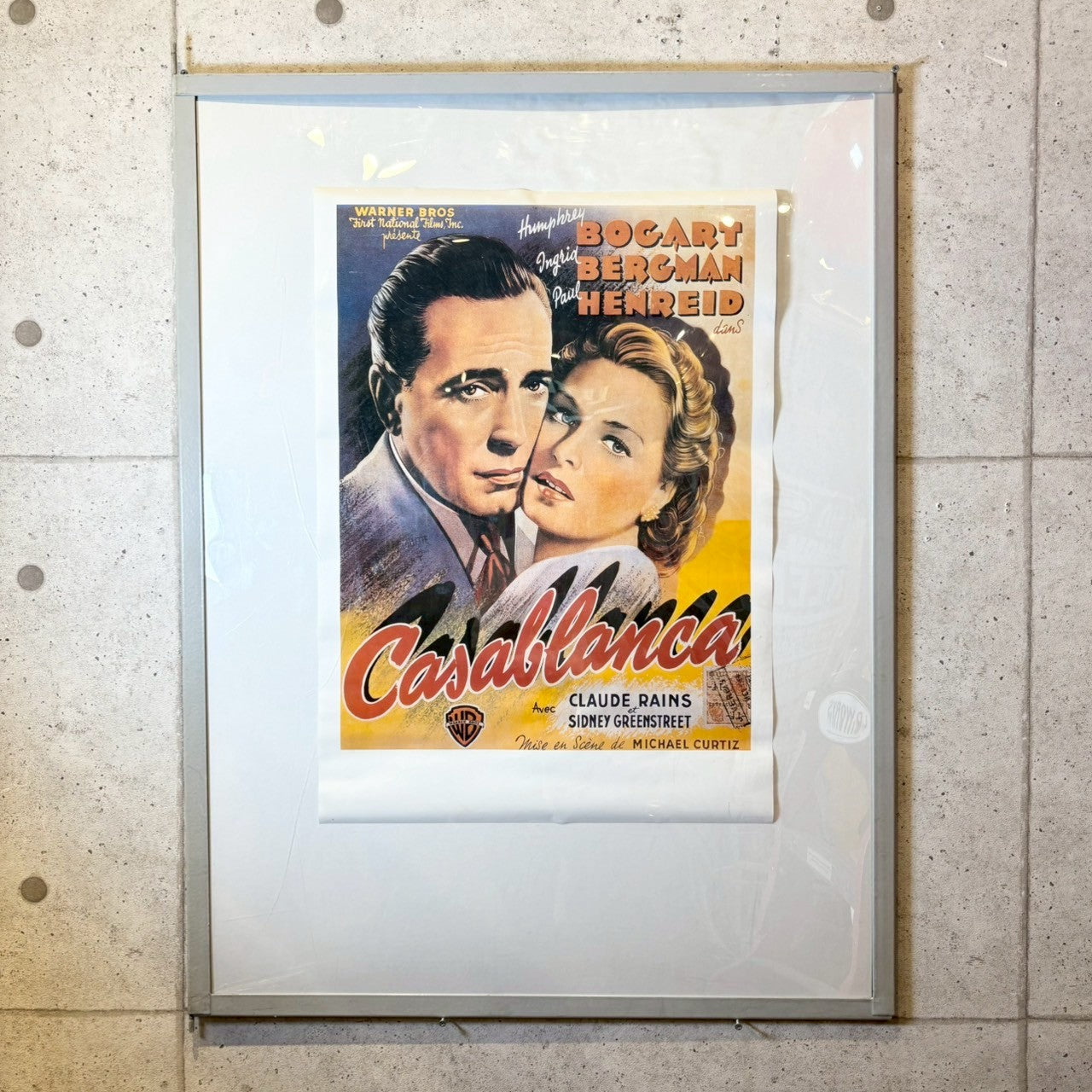 アートポスター【Casablanca(カサブランカ)】映画 1942年