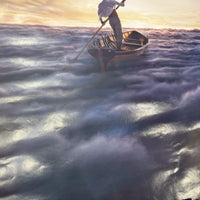 アートポスター【Pink Floyd(ピンク・フロイド)】THE ENDLESS RIVER　Aubrey Powell　StormStudios　2014年　ヴィンテージ