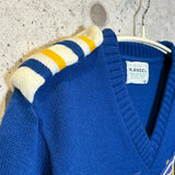 ヴィンテージバンドカーディガン 【AHS】　ヴィンテージセーター　デッドストック レア