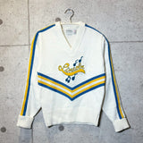 チアリーディングセーター　【Lincoln】ヴィンテージセーター　デッドストック レア