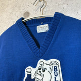 チアリーディングセーター　【bulldogs】ヴィンテージセーター　デッドストック レア