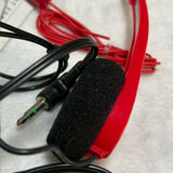 ミニラジオ　【M&M's(エムアンドエムズ)】　ヘッドフォン付　レッド フィギュアラジオ