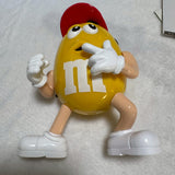 ミニラジオ　【M&M's(エムアンドエムズ)】　ヘッドフォン付　イエロー フィギュアラジオ