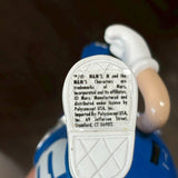 ミニラジオ　【M&M's(エムアンドエムズ)】　ヘッドフォン付　グルービーブルー フィギュアラジオ