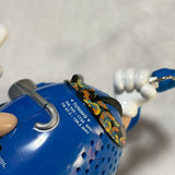 ミニラジオ　【M&M's(エムアンドエムズ)】　ヘッドフォン付　グルービーブルー フィギュアラジオ