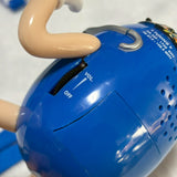 ミニラジオ　【M&M's(エムアンドエムズ)】　ヘッドフォン付　グルービーブルー フィギュアラジオ