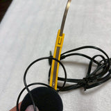 ミニラジオ　【M&M's(エムアンドエムズ)】　ヘッドフォン付　グルービーイエロー フィギュアラジオ