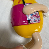 ミニラジオ　【M&M's(エムアンドエムズ)】　ヘッドフォン付　グルービーイエロー フィギュアラジオ