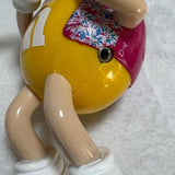 ミニラジオ　【M&M's(エムアンドエムズ)】　ヘッドフォン付　グルービーイエロー フィギュアラジオ