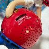 ミニラジオ　【M&M's(エムアンドエムズ)】　ヘッドフォン付　レッド フィギュアラジオ