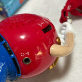 ミニラジオ　【M&M's(エムアンドエムズ)】　ヘッドフォン付　レッド フィギュアラジオ