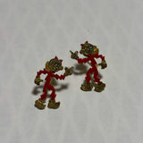 ヴィンテージイヤリング　【Reddy Kilowatt(レディ・キロワット)】　ヴィンテージアクセサリー　アメトイ