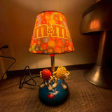 デスクランプ　【M&M’s(エムアンドエムズ)】　レッド＆イエロー　デスクトップライト