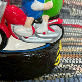 陶器トレイ　【M＆M’s(エムアンドエムズ)】　アメトイ　ブルー＆グリーン