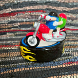 陶器トレイ　【M＆M’s(エムアンドエムズ)】　アメトイ　ブルー＆グリーン