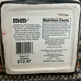 陶器製クッキージャー　【M＆M's(エムアンドエムズ)】　小物入れ　レッド＆イエロー