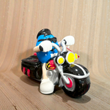 陶器製キャンディディッシュ 【M&M’s（エムアンドエムズ）】　バイクモチーフ　ブルー