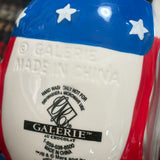 陶器製トレイ 【M&M’s（エムアンドエムズ）】　サイドカー　レッド＆イエロー