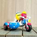 陶器製トレイ 【M&M’s（エムアンドエムズ）】　サイドカー　レッド＆イエロー
