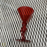 ヴィンテージプラスチックカップ　【ミスター・ピーナッツ（Mr. Peanut】　USA製 レッド